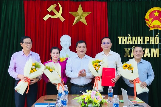 Xã Tam Xuân thành lập Ban đại diện Hội đồng quản trị Ngân hàng CSXH