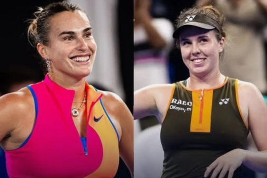 Bán kết Indian Wells 2026: Sabalenka đối đầu Noskova, Rybakina đại chiến Svitolina