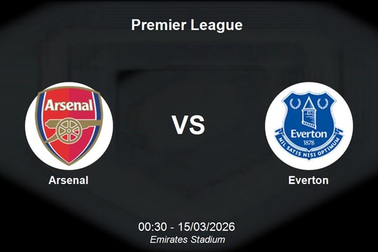 Nhận định Arsenal vs Everton - Premier League: Pháo thủ bảo vệ ngôi đầu tại Emirates