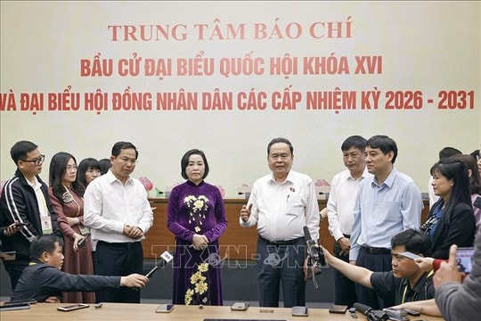 Chủ tịch Quốc hội Trần Thanh Mẫn: Thông tin bầu cử được truyền tải nhanh chóng, chính xác, an toàn