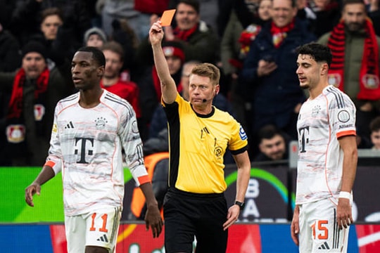 Leverkusen 1-1 Bayern Munich: Hỗn loạn tại BayArena với 2 thẻ đỏ và 3 lần VAR từ chối bàn thắng