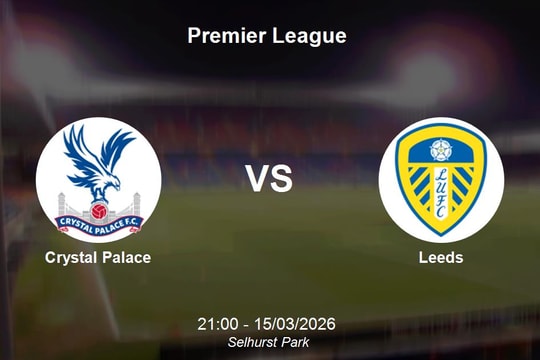 Nhận định Crystal Palace vs Leeds - Premier League: Quyết đấu tại Selhurst Park