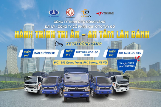 Auto Tây Đô: Địa điểm mua xe tải 8 tấn uy tín