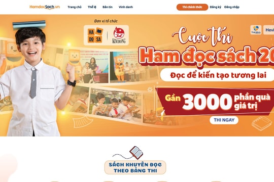 Phát động cuộc thi đọc sách trực tuyến “Ham đọc sách 2026”