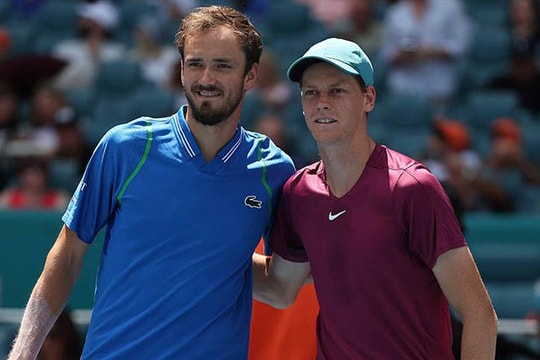 Jannik Sinner vô địch Indian Wells 2026 sau màn 'đấu súng' kịch tính với Medvedev