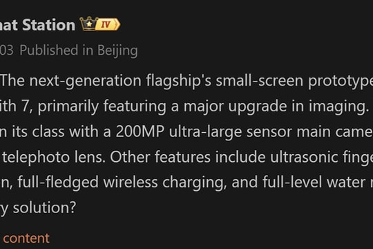 Xiaomi 18 Pro: Flagship nhỏ gọn gây sốt với chip 2nm và pin 7000 mAh
