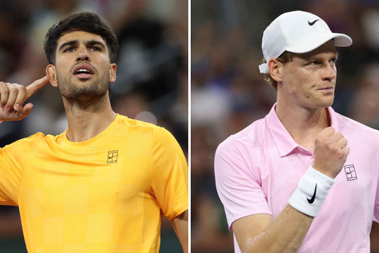 Nhánh đấu Miami Open 2026: Alcaraz chạm trán Fonseca, Sinner rơi vào "nhánh đấu tử thần"