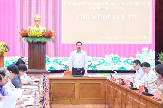 Ban Chỉ đạo phòng, chống tham nhũng, lãng phí, tiêu cực thành phố Đà Nẵng tổ chức phiên họp lần thứ 4