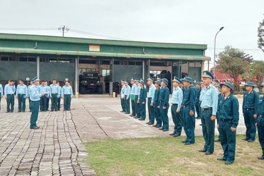 Sư đoàn Phòng không 375 tổ chức huấn luyện tập trung