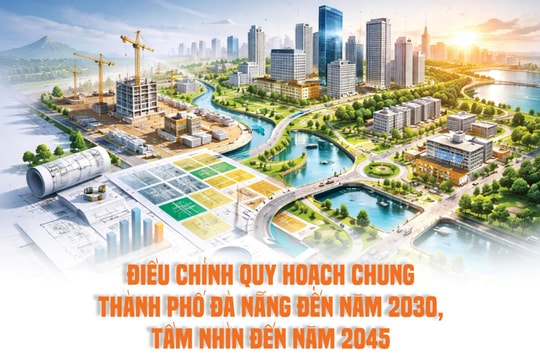 Điều chỉnh quy hoạch chung thành phố Đà Nẵng đến năm 2030, tầm nhìn đến năm 2045