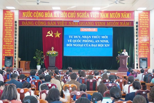 Đảng ủy xã Chiên Đàn tổ chức quán triệt Nghị quyết Đại hội XIV của Đảng