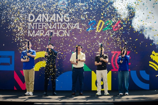 Gần 9.000 vận động viên tranh tài cuộc thi Marathon quốc tế Đà Nẵng 2026