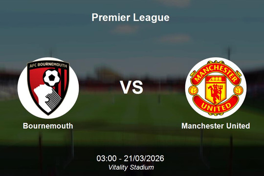 Nhận định Bournemouth vs Manchester United - Premier League