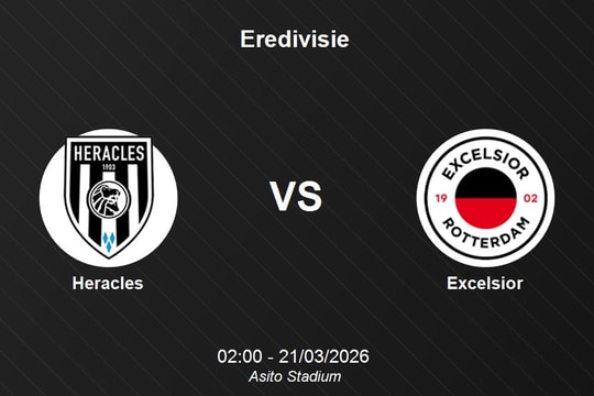 Nhận định Heracles vs Excelsior - Eredivisie: Cuộc chiến sinh tồn tại đáy bảng xếp hạng