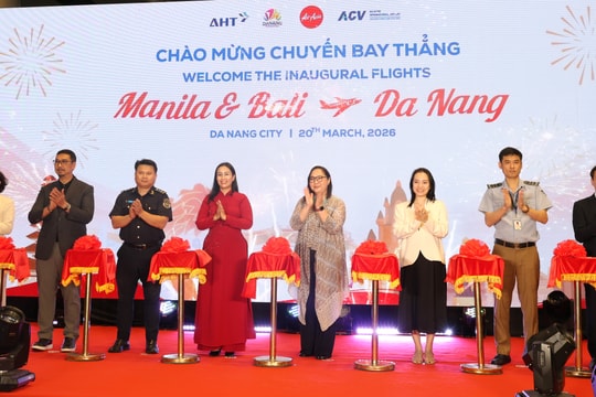 Thêm hai đường bay thẳng từ Manila (Philippines) và Bali (Indonesia) đến Đà Nẵng