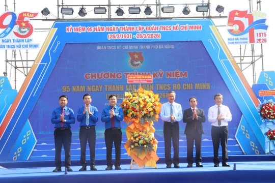 Thành đoàn Đà Nẵng kỷ niệm 95 năm ngày thành lập Đoàn và tuyên dương 57 cán bộ đoàn tiêu biểu