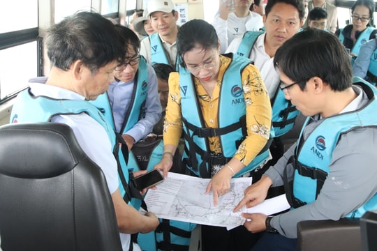 Lãnh đạo thành phố Đà Nẵng khảo sát tuyến du lịch thủy nội địa và các di tích trên địa bàn xã Hòa Vang