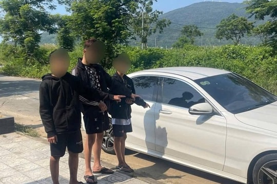 Công an phường Sơn Trà bắt giữ 3 đối tượng trộm tài sản trên ô tô