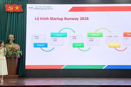 Khởi động cuộc thi Startup Runway 2026