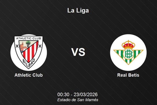 Nhận định Athletic Club vs Real Betis - La Liga: Điểm tựa San Mamés đối đầu tham vọng Top 4