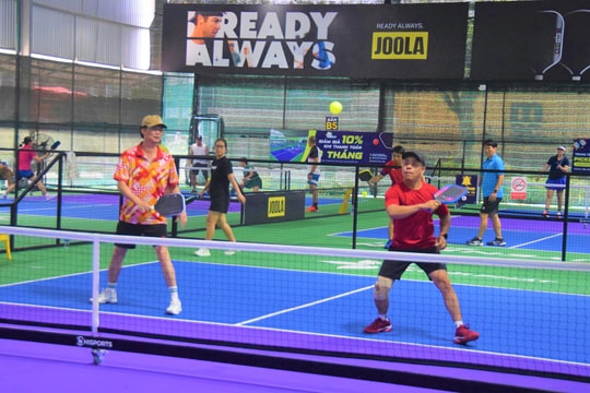 Giải Pickleball chào mừng ngày Thể thao Việt Nam