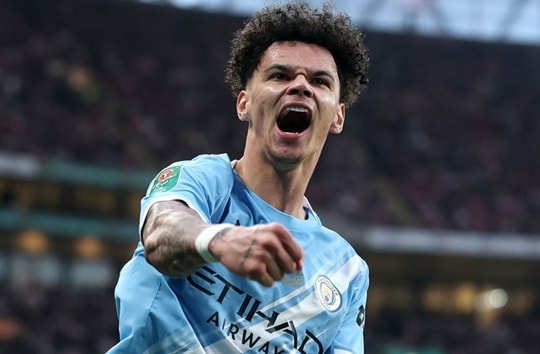 Chấm điểm Man City hạ Arsenal: Nico O'Reilly rực sáng, Haaland vẫn vô duyên tại Wembley