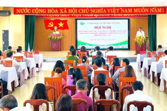 Phường Sơn Trà tổng kết công tác bầu cử