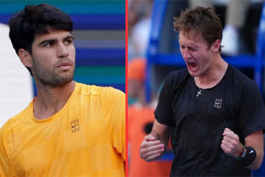 Carlos Alcaraz và cú sốc Miami Open 2026: Lý giải nghịch lý đối thủ hóa Federer