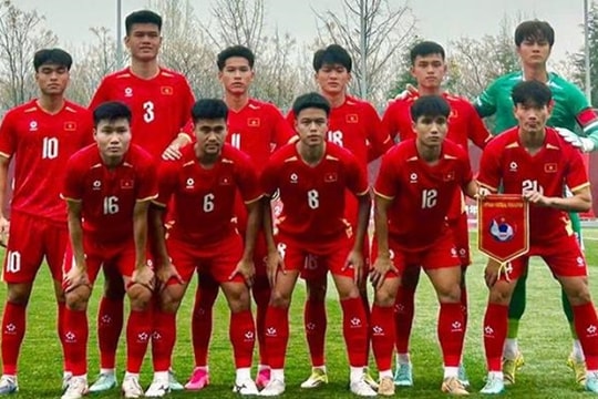 U23 Việt Nam hòa U23 Triều Tiên 1-1: Tiếc nuối bàn thắng sớm của Minh Tâm