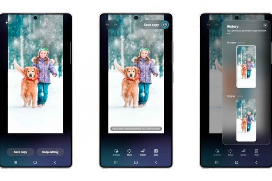 Nâng cấp Photo Assist trên One UI 8.5: AI xóa vật thể và tính năng lịch sử chỉnh sửa đột phá