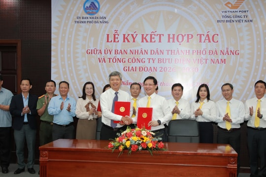 Đà Nẵng và Tổng Công ty Bưu điện Việt Nam hợp tác thúc đẩy cải cách thủ tục hành chính, chuyển đổi số