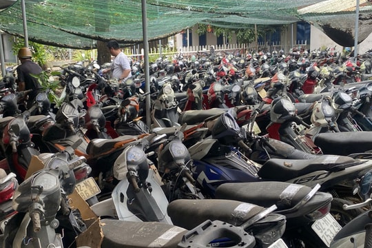 Đội Cảnh sát giao thông đường bộ số 2 thông báo tìm chủ sở hữu của 647 phương tiện