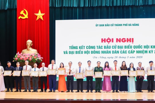 Đà Nẵng tổ chức thành công cuộc bầu cử đại biểu Quốc hội khóa XVI và đại biểu HĐND các cấp nhiệm kỳ 2026 - 2031