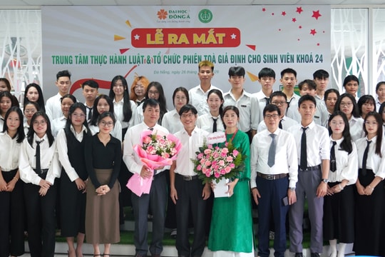 Trường Đại học Đông Á thành lập Trung tâm thực hành pháp luật