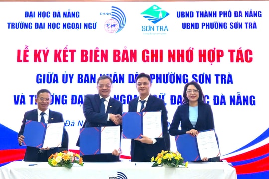 Phường Sơn Trà hợp tác với trường đại học thúc đẩy chuyển giao công nghệ, tri thức
