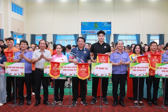 Hơn 300 vận động viên tranh tài tại hội thao ngành kiểm sát