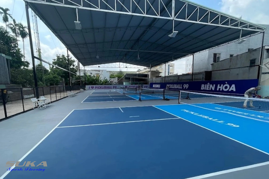 Sơn pickleball chuyên dụng: Giải pháp chuẩn thi công sân bền đẹp