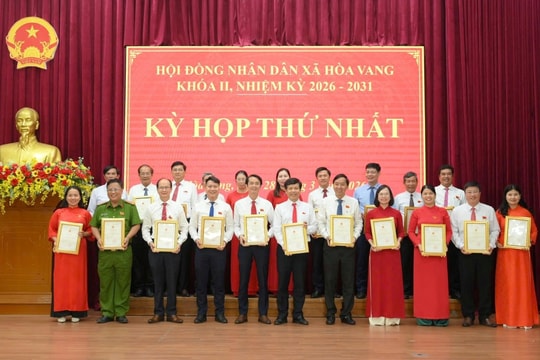 Xã Hòa Vang và phường Hòa Khánh kiện toàn bộ máy chính quyền nhiệm kỳ 2026 - 2031