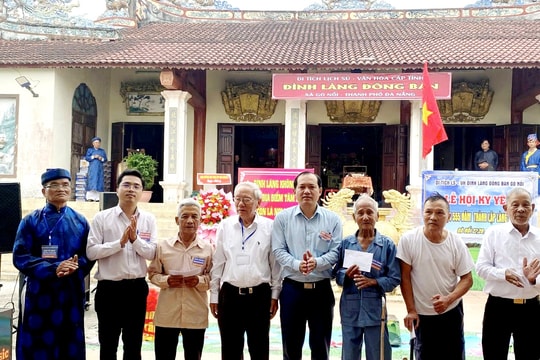 Lễ hội Kỳ Yên và kỷ niệm 555 năm thành lập làng Đông Bàn