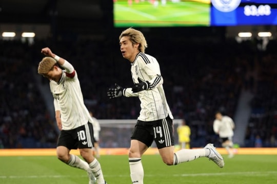 Nhật Bản đánh bại Scotland 1-0: Junya Ito tỏa sáng tại Hampden Park