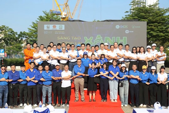 PC Đà Nẵng hưởng ứng Giờ trái đất 2026: Sáng tạo xanh - Tương lai xanh