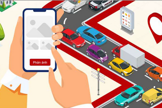 Từ 1/4, người dân có thể gửi phản ánh vi phạm giao thông qua ứng dụng VNeID
