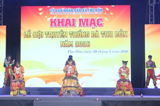 Khai mạc Lễ hội Bà Thu Bồn năm 2026