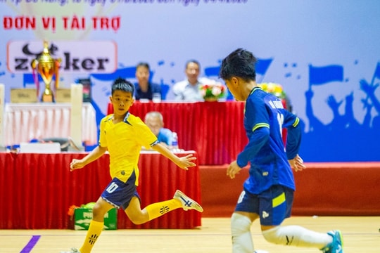 Khởi tranh vòng chung kết Giải bóng đá nhi đồng thành phố Đà Nẵng