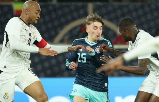 Đức 2-1 Ghana: Deniz Undav giải cứu Cỗ xe tăng và màn chào sân của thần đồng Lennart Karl