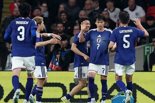 Nhật Bản đánh bại Anh 1-0: Cú sốc lịch sử của bóng đá châu Á tại Wembley