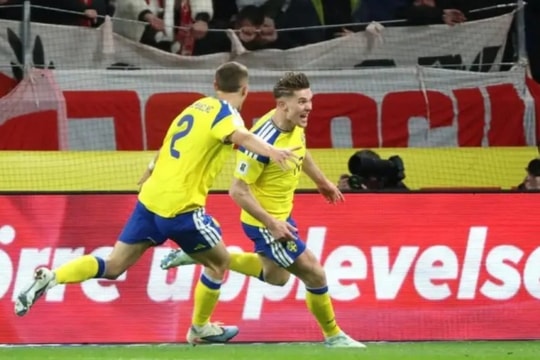Viktor Gyokeres rực sáng ở phút 88 đưa Thụy Điển vượt qua Ba Lan giành vé dự World Cup 2026