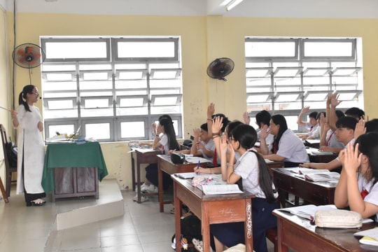 Tích cực ôn thi vào lớp 10