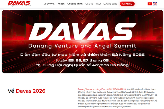 Diễn đàn đầu tư mạo hiểm và thiên thần Đà Nẵng năm 2026