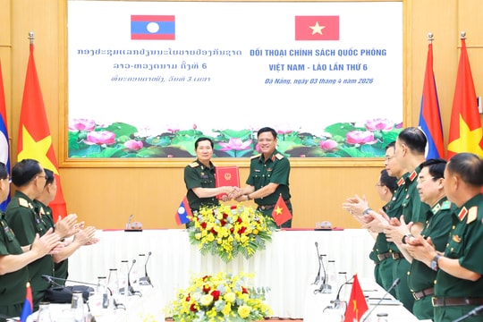 Đối thoại Chính sách quốc phòng Việt Nam - Lào lần thứ 6